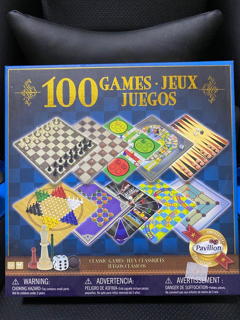 100 Games Boardgame (Category: Board Games & Puzzles) located in Quezon City. Submitted by mtan314 (Listing ID 1021999780, Image 1). Description: Used 3x. Children outgrew the game. Like new except for 1 board. Slight crease. .