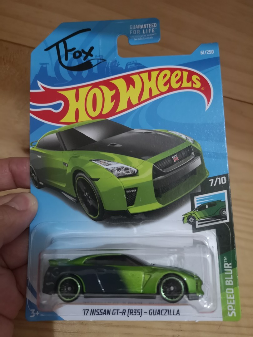 nissan gtr guaczilla hot wheels