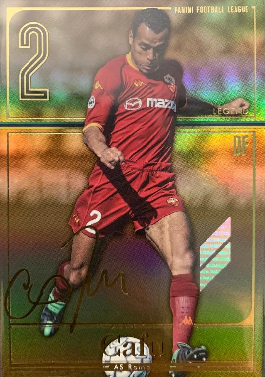 15 Panini Football League Legend Cafu Signed Insert Card Toys Games Board Games Cards On Carousell