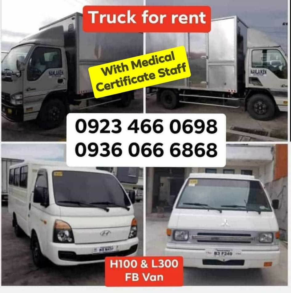 24/7 Lipat Bahay Truck For Rent