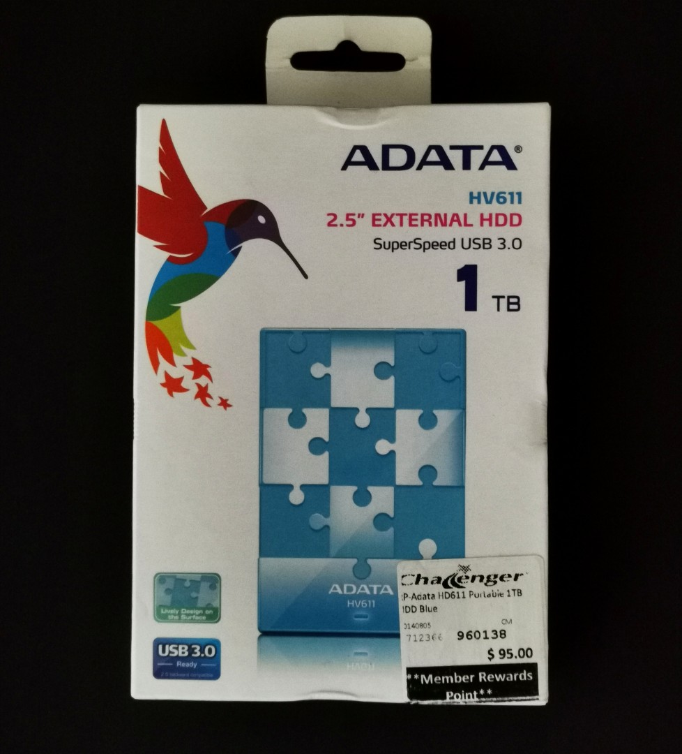 2.5" External HDD - 1 TB NEW with seal, Computers & Tech, Parts ...