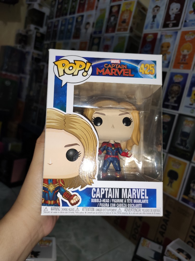 FUNKO POP MARVEL 425 : CAPTAIN MARVEL
