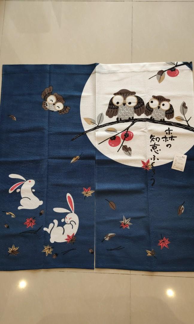 日本門口掛布簾noren暖簾japanese Fabric Dividers 傢俬 家居 其他 Carousell