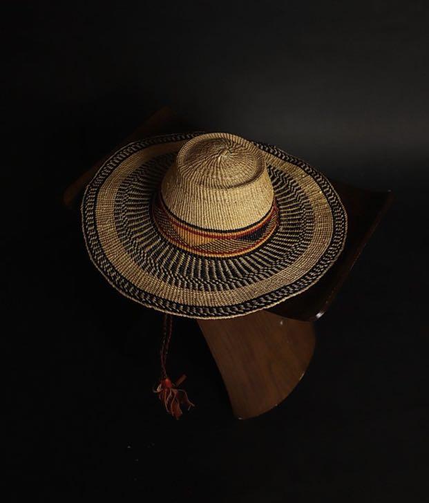 超美品の Handwoven Straw Hats from Ghana 麦わら帽子 asakusa.sub.jp