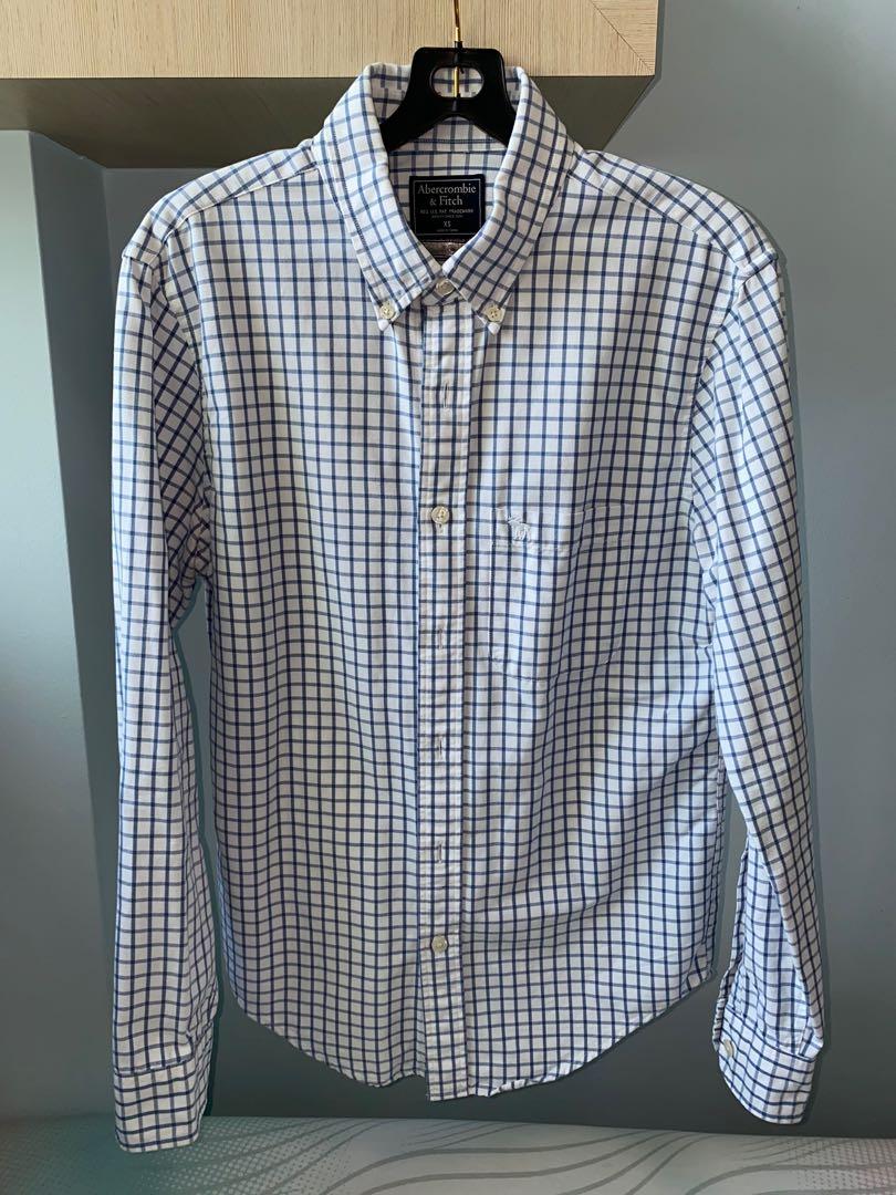 abercrombie and fitch button down shirts