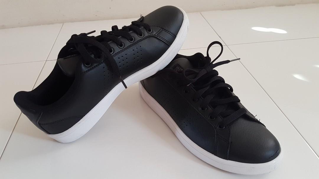 Adidas Black Shoes Cloudfoam Ortholite Float, Men's Fashion, Footwear, Sneakers on Carousell