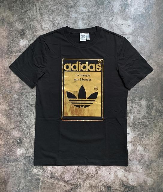 Adidas Originals Superstar Tongue Label Trefoil Shirt Men s Fashion Activewear on Carousell