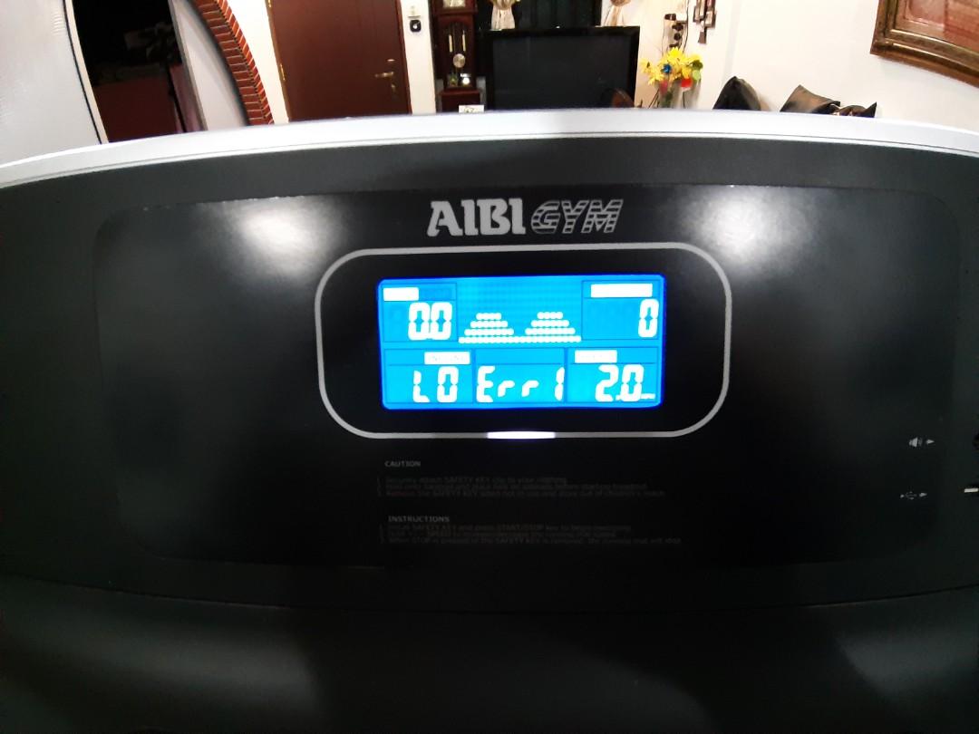 Aibi I tread (treadmill not moving error 1), Sports Equipment, Exercise