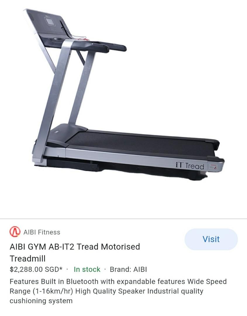 Aibi I tread (treadmill not moving error 1), Sports Equipment, Exercise