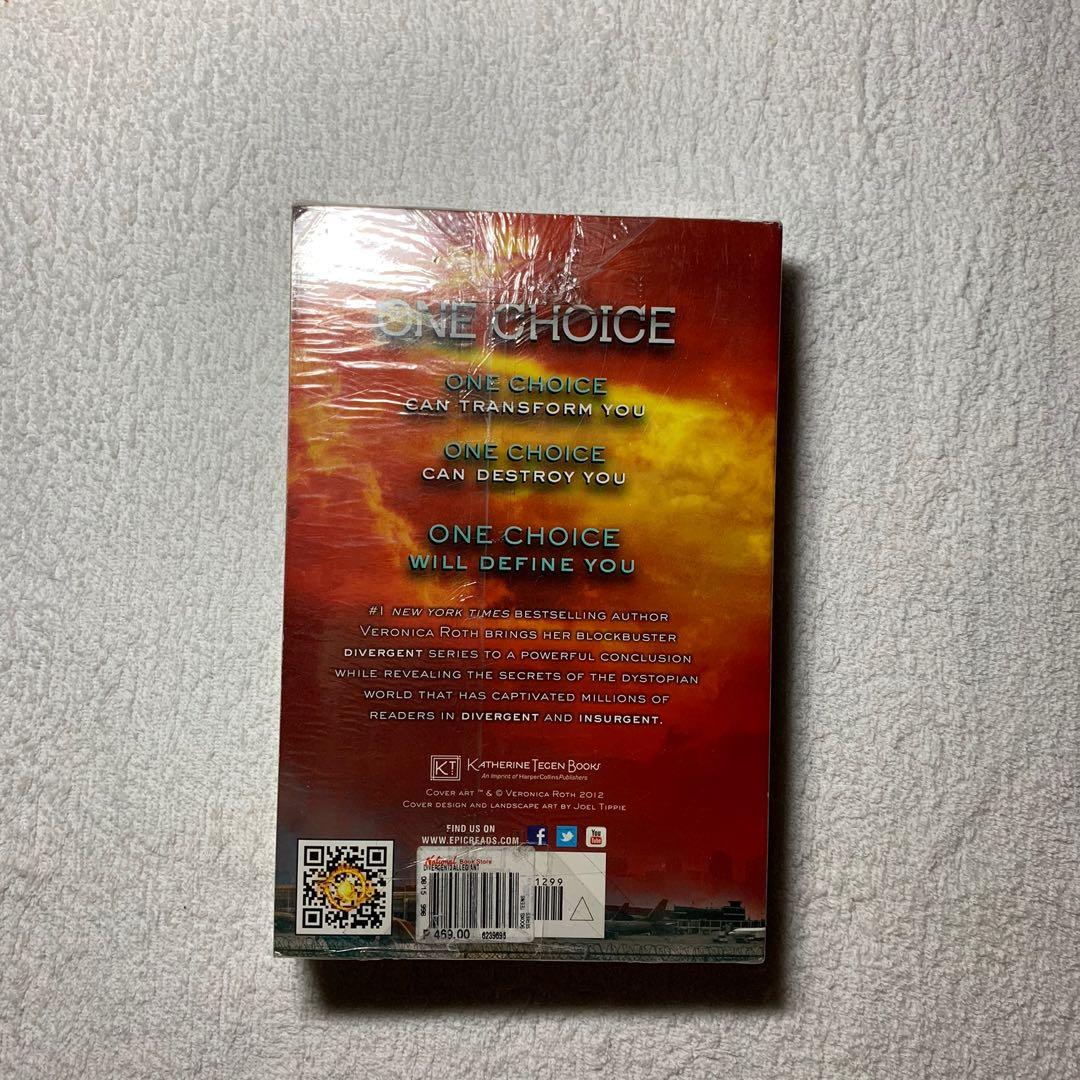 Allegiant - Veronica Roth #makethebest1 (Category: Storybooks) located in Manila. Submitted by plateux (Listing ID 1022053392, Image 2). Description: Allegiant Book by Veronica Roth Very Good condition Sealed in plastic cover Never been used and opened Can do meet ups and shipping via LBC, JRS, Lalamove at buyers expense MOP: GCash, Palawan #makethebest1.