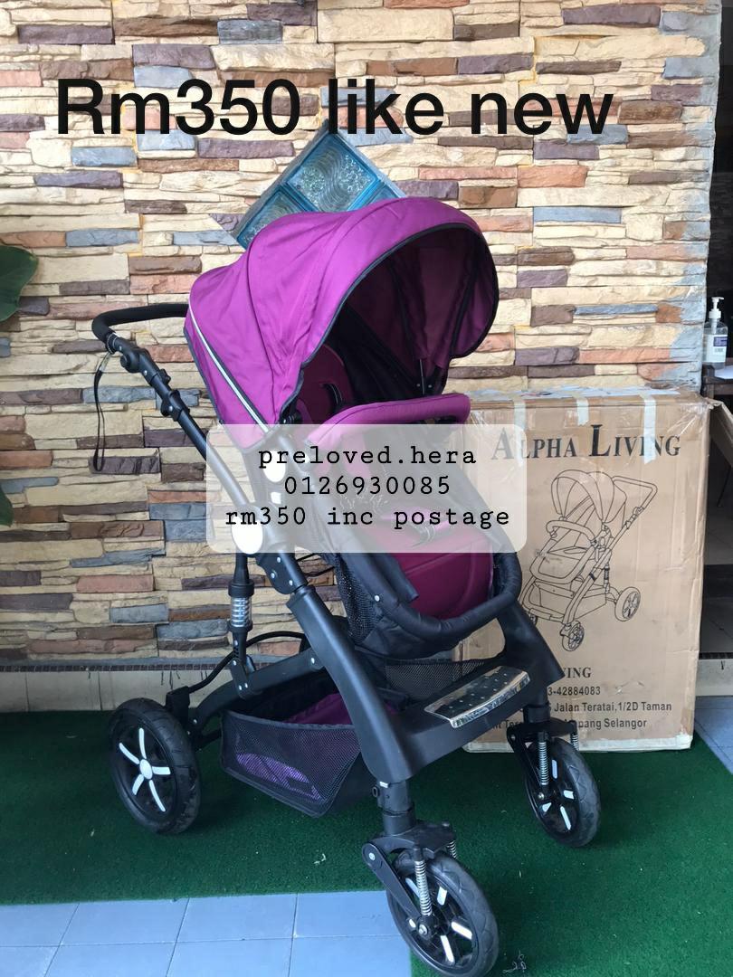alpha living stroller