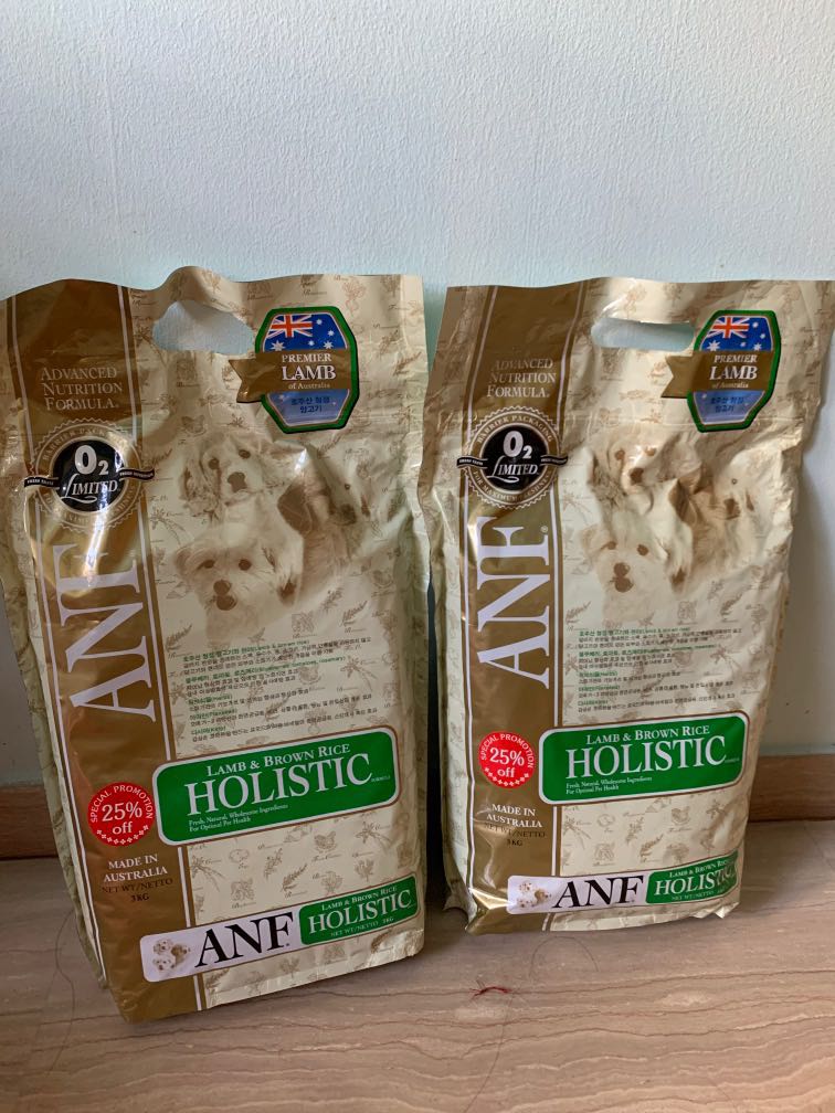ANF lamb brown rice 3kg Pet Supplies Pet Food on Carousell
