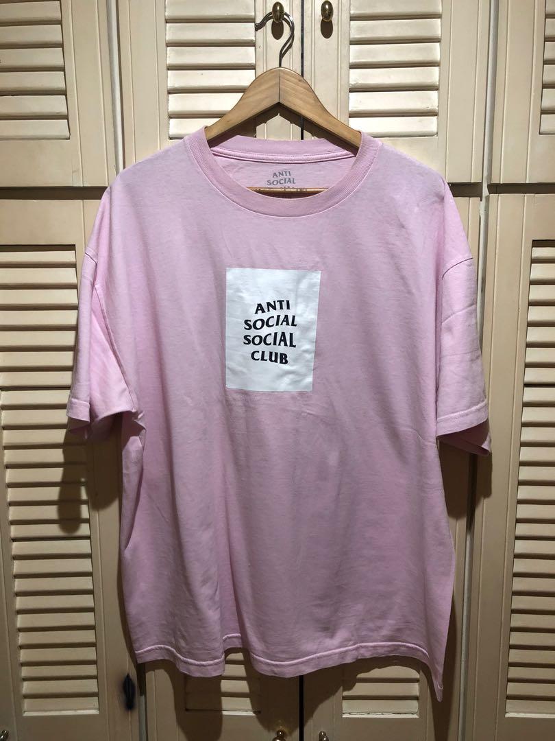purple anti social social club shirt