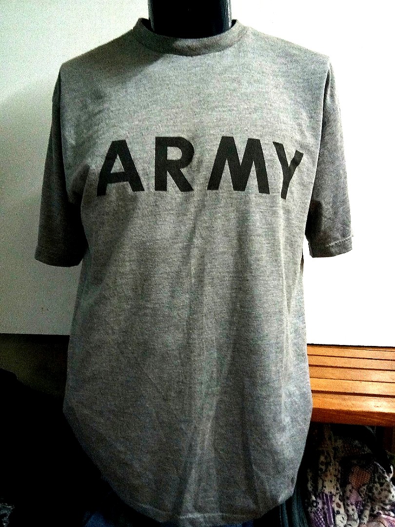 ARMY Vintage Shirt, Men's Fashion, Tops 