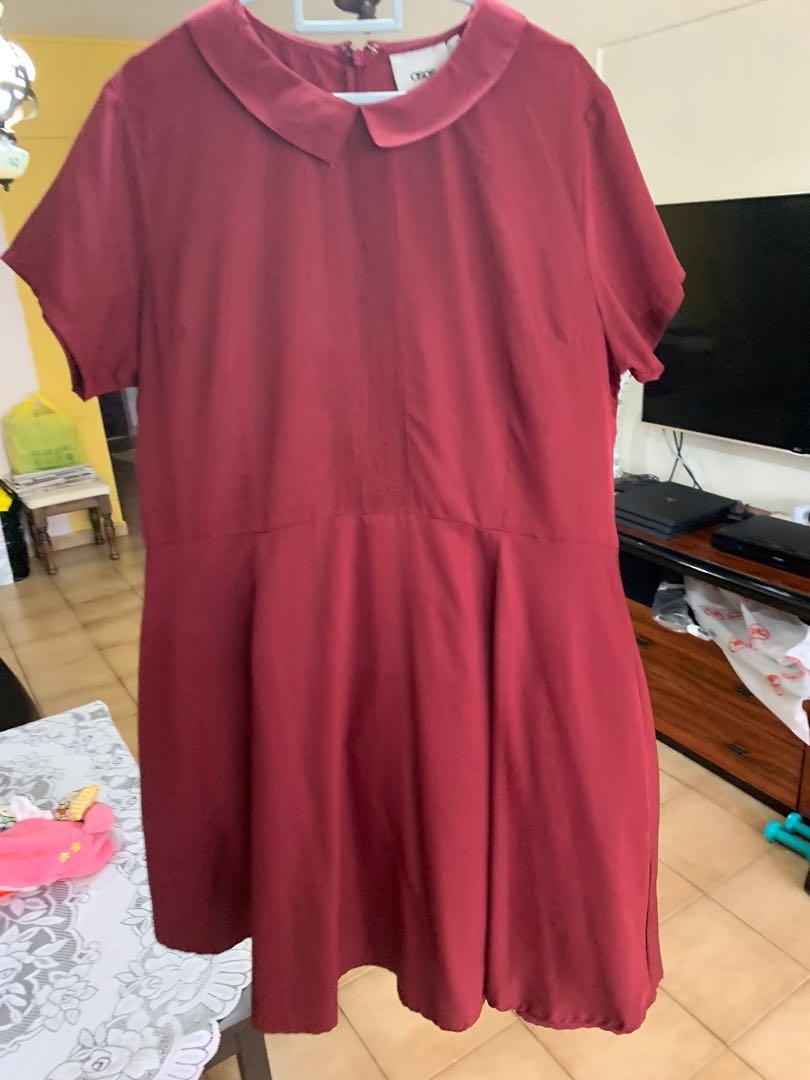 asos peter pan collar dress