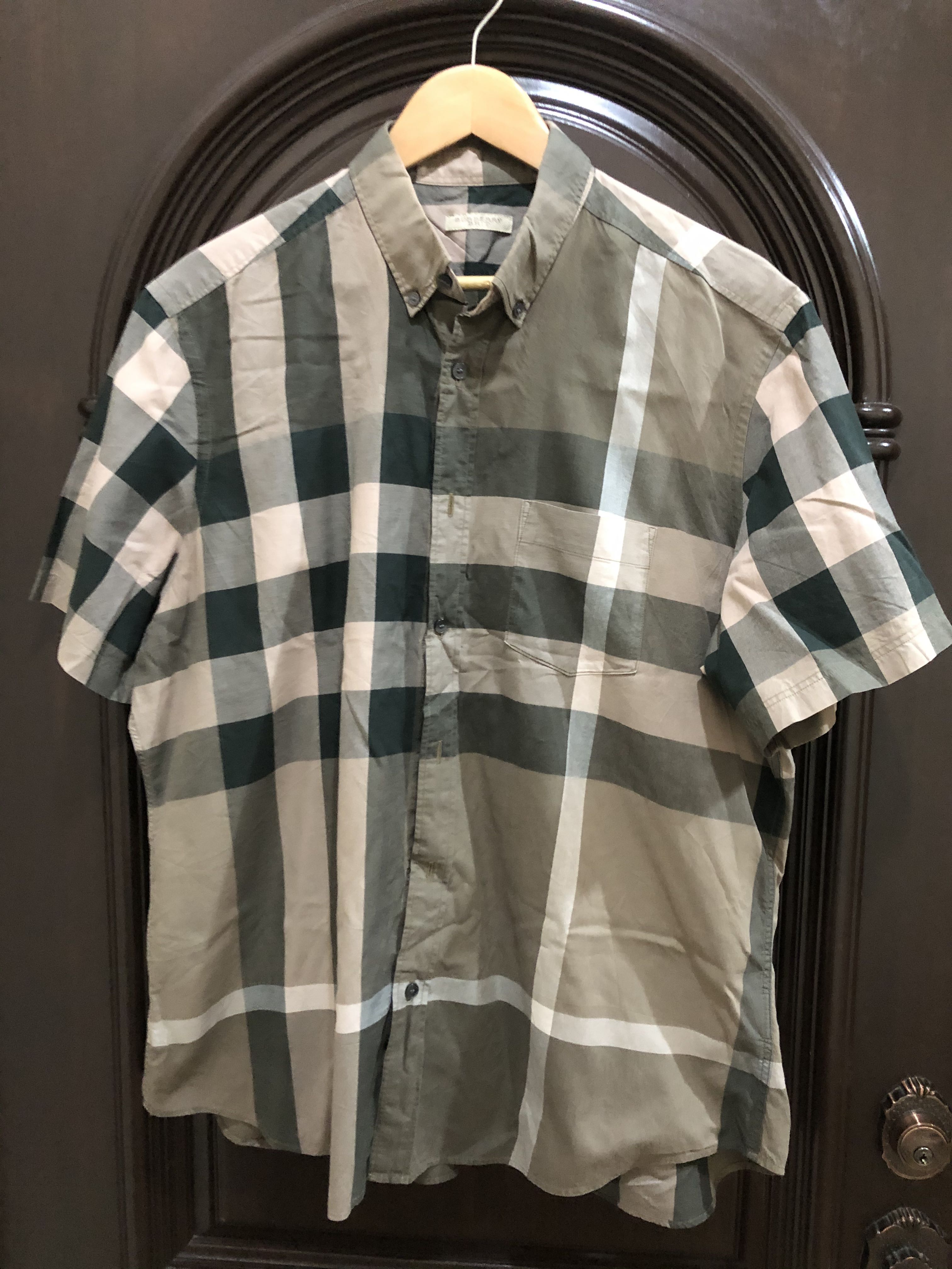 authentic burberry shirt