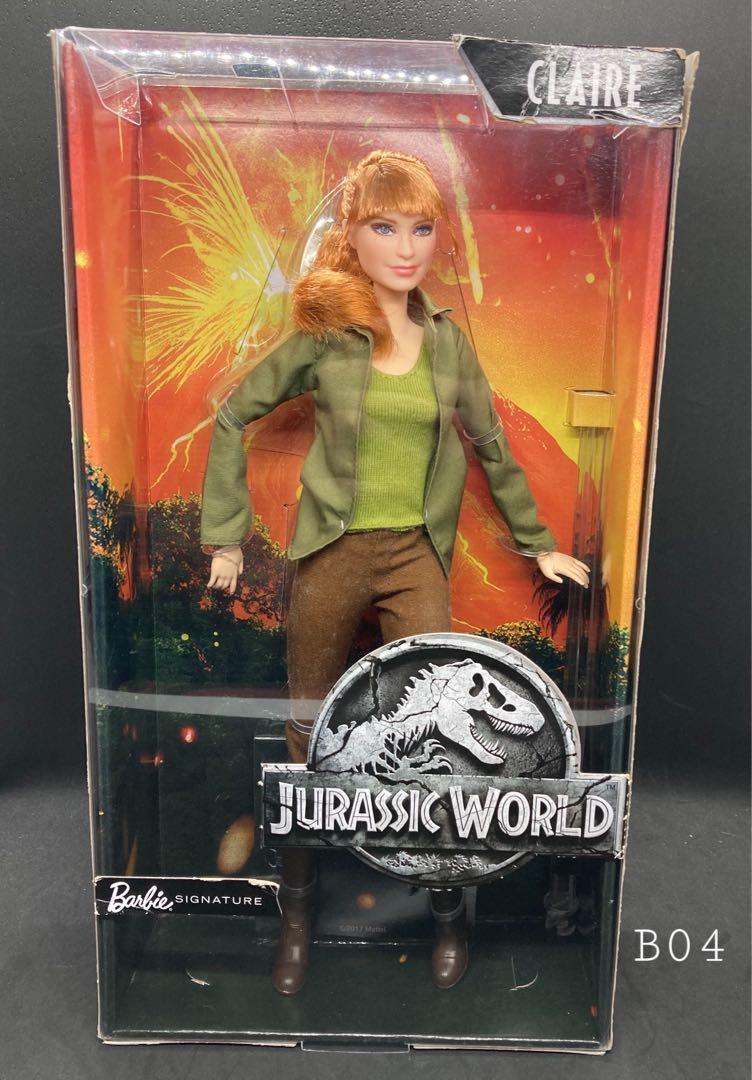 Barbie jurassic world claire doll 2025