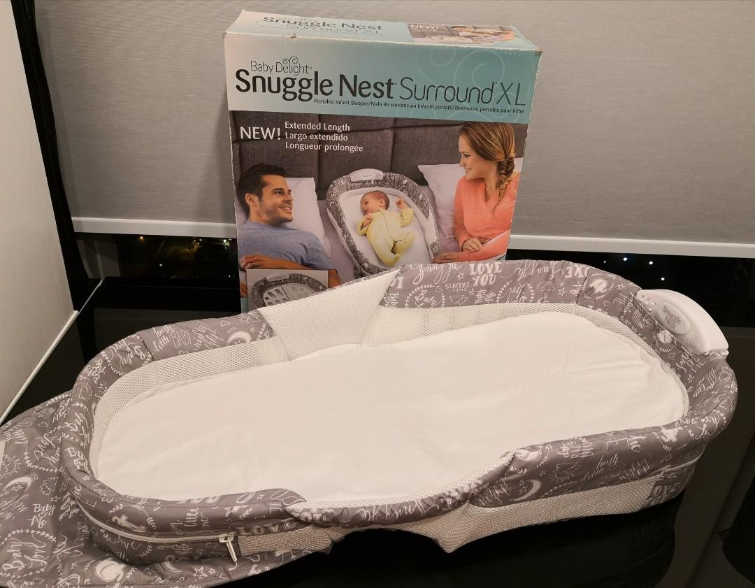 baby delight snuggle nest surround