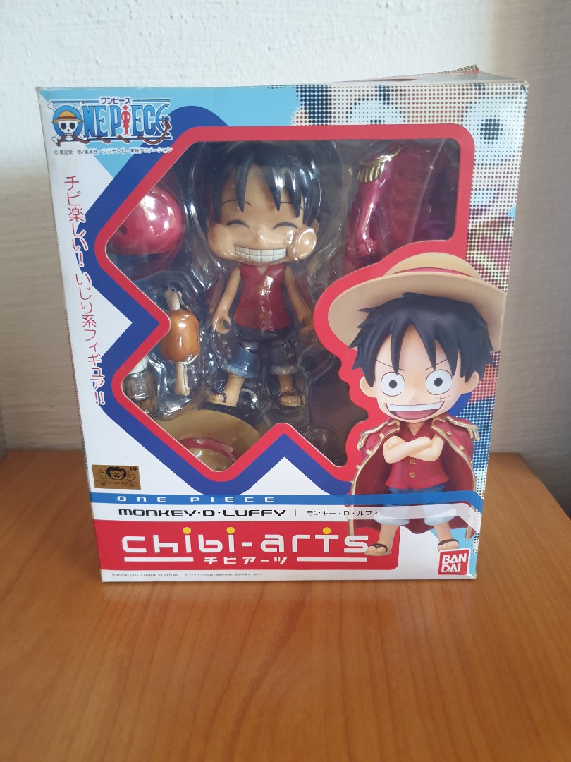 Pre Loved Bandai Chibi Arts One Piece Monkey D Luffy Toys Games Bricks Figurines On Carousell
