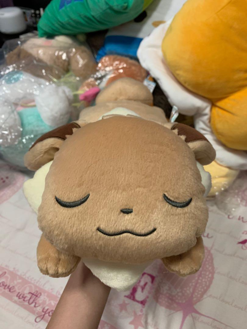 eevee plush sleeping