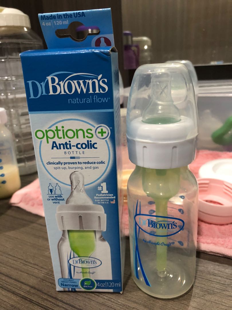 Botol Susu Dr Brown Options Narrow Bayi Anak Perawatan Makanan Anak Di Carousell