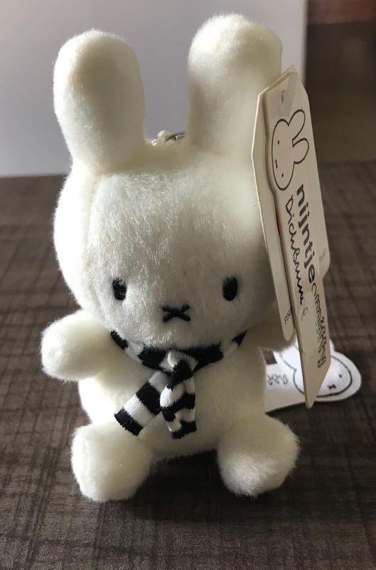 miffy corduroy keychain 10cm