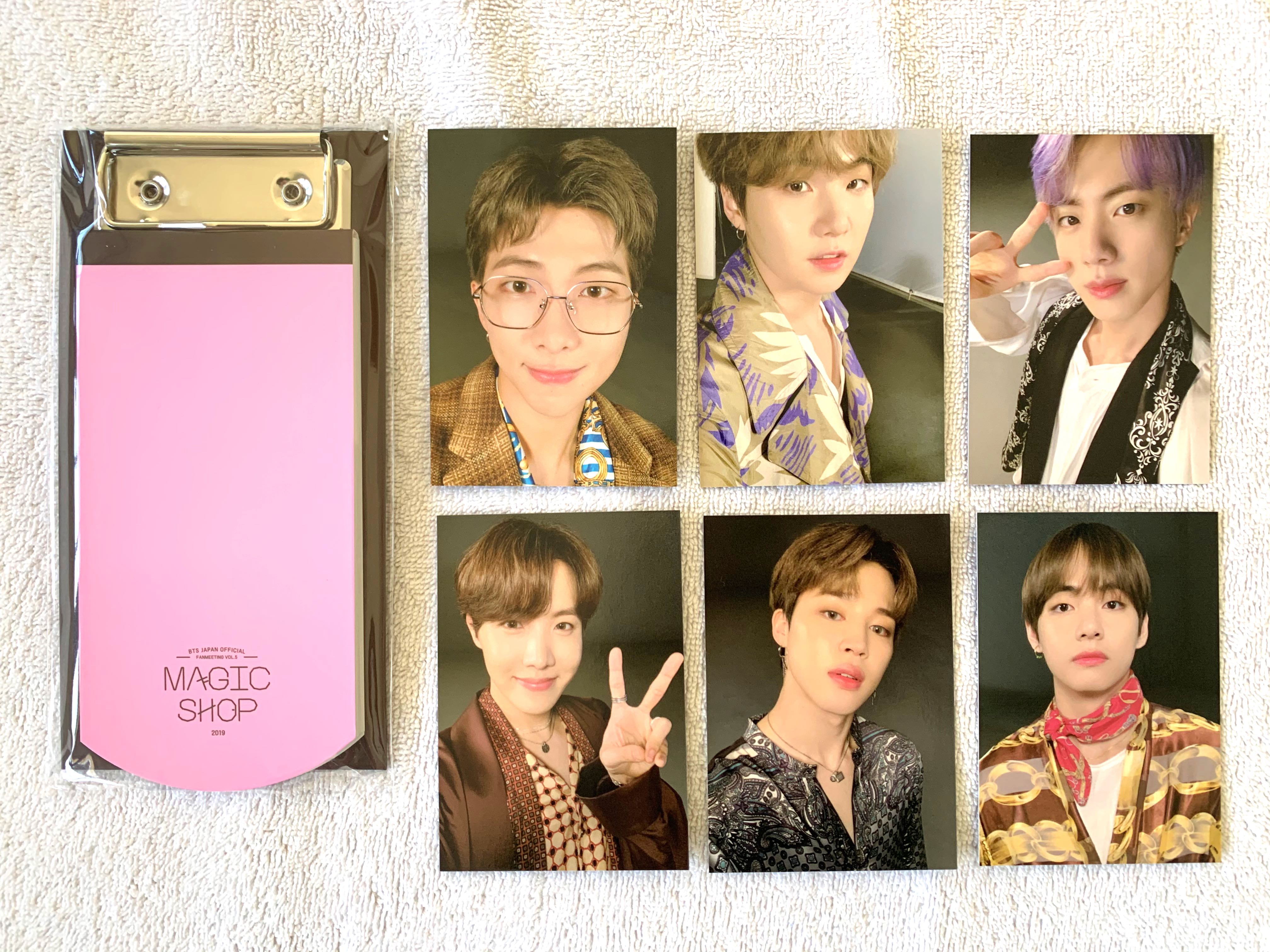 BTS 5th Muster Magic Shop Clipboard , Entertainment, K-Wave on Carousell