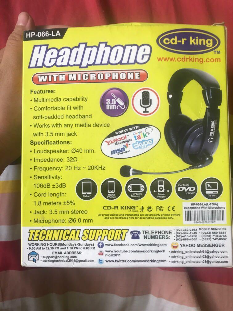 Cdr king online noise cancelling headset