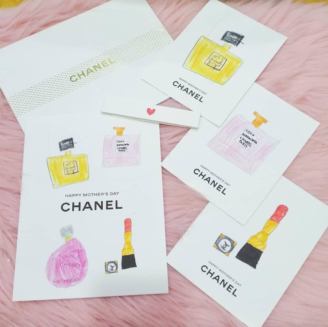 Chanel mother's day card with postcard set, Hobbies & Toys, Books &  Magazines, Magazines on Carousell