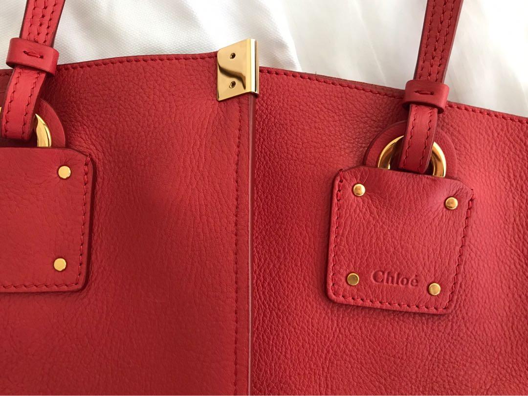Chloe vick tote bag top