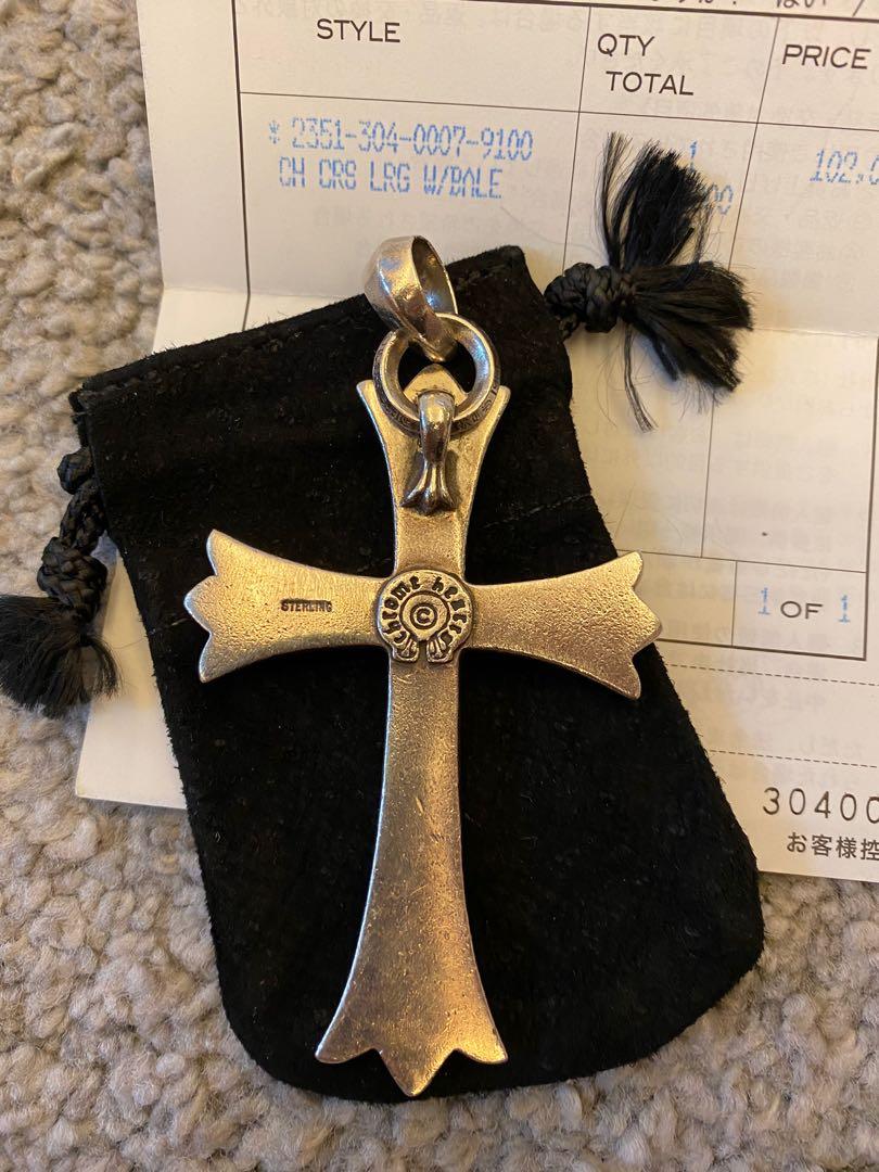 Chrome hearts large cross pendant, 名牌, 飾物及配件- Carousell