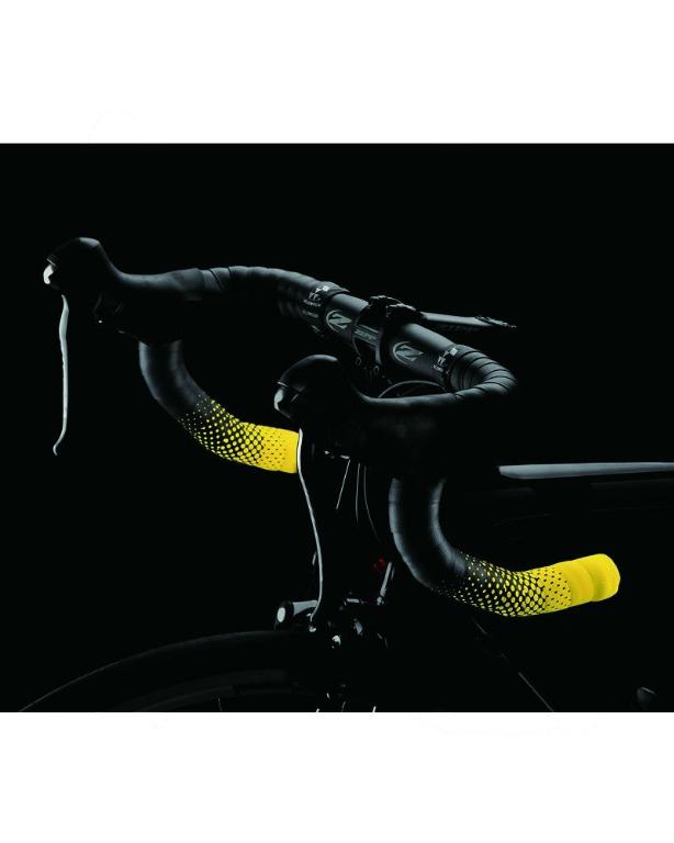 bike Handlebar Tape with Leather Touch Fades Fusion Series EVA Anti Slip 3mm 