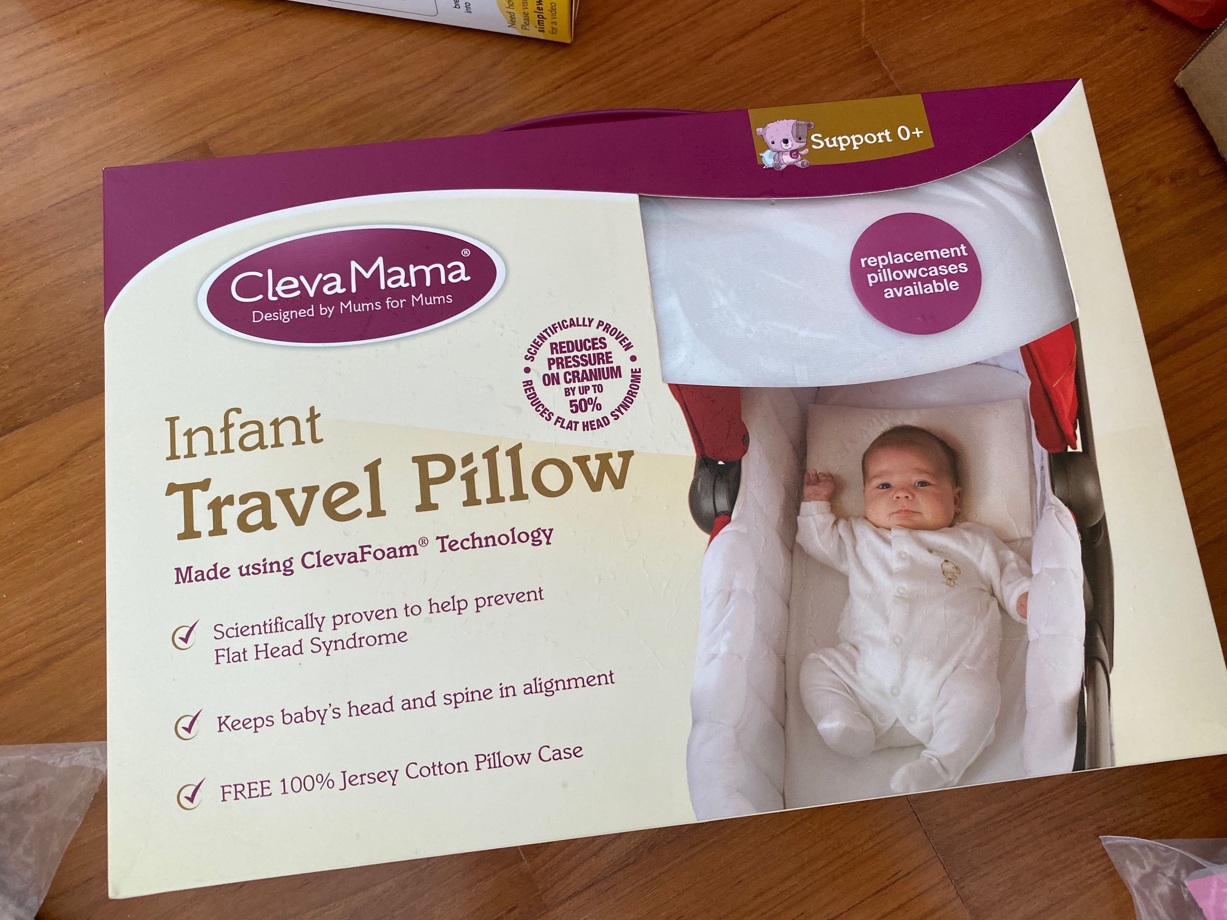 Clevamama infant travel pillow deals