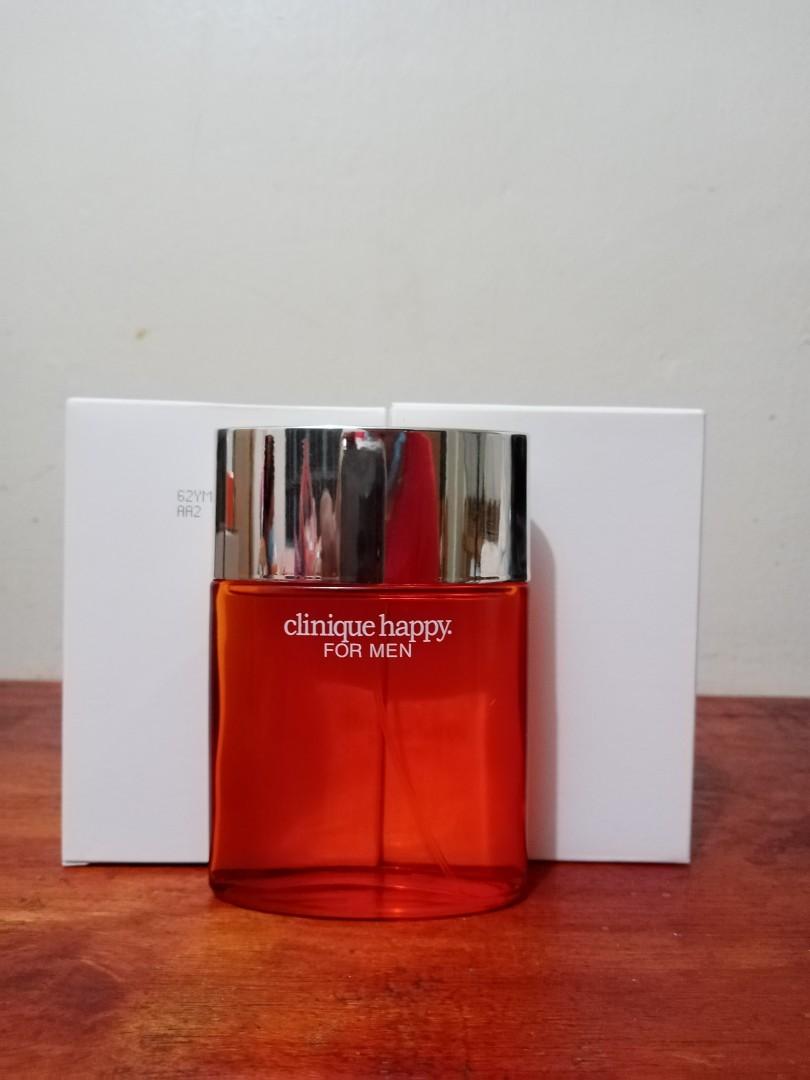 Clinique happy men (Category: Face Care) located in Quezon City. Submitted by brandmanila (Listing ID 1021922646, Image 2). Description: Brand new with box Authentic U.S. Tester perfume Sale 999 Cash on delivery Cash on pick up Sameday delivery.