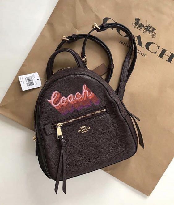 Andi backpack online in signature canvas