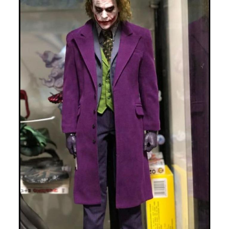 Daftoys 1 4 Scale Purple Coat For Hot Toys 1 4 Joker Toys Games Toys On Carousell