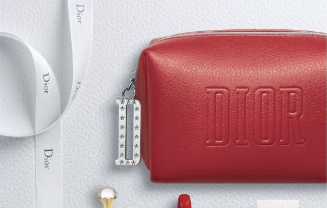 dior beaute makeup bag