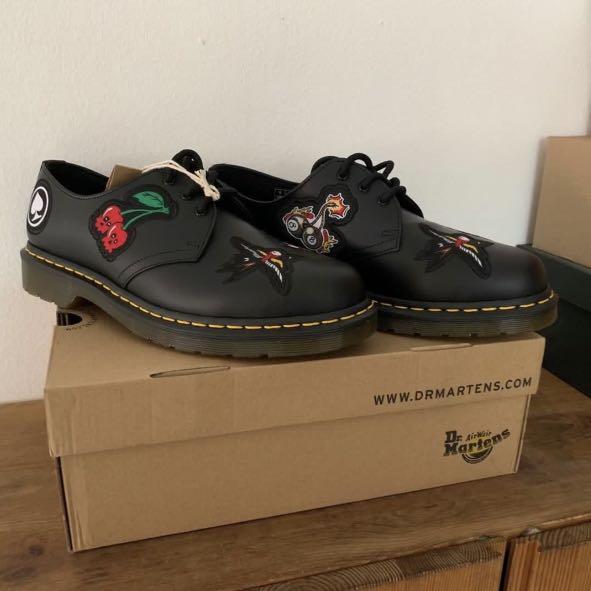 Dr.Marten 1461 Patch Leather Men s Fashion Footwear Boots on