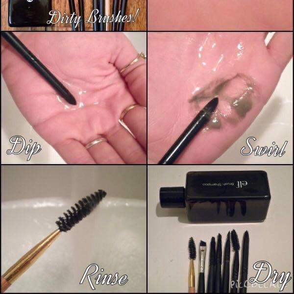elf brush shampoo