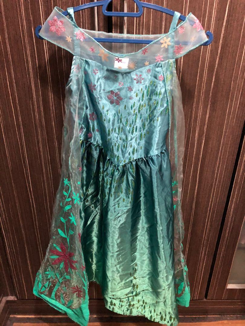 Elsa Frozen Fever Dress Original Disney Costume