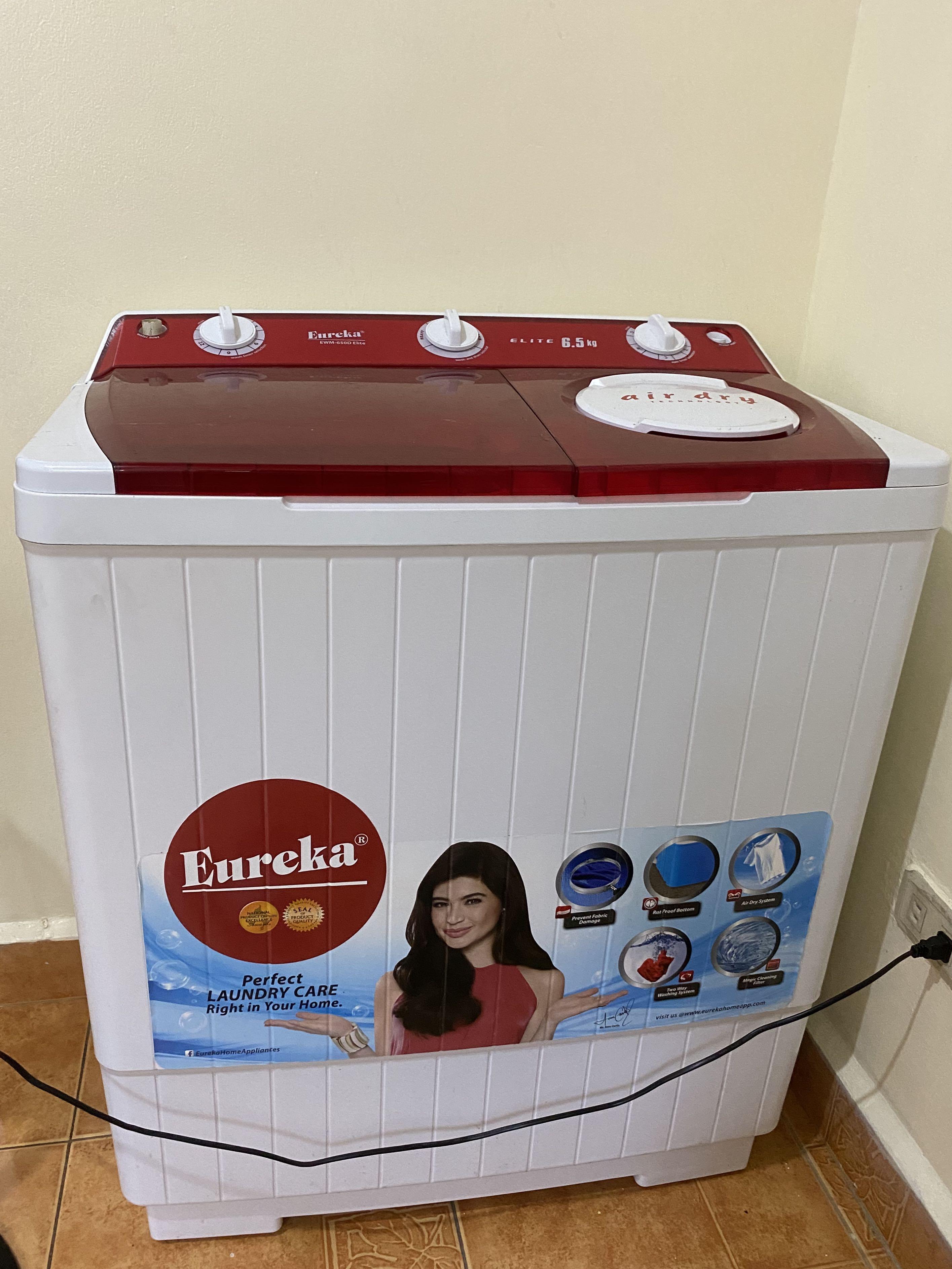 Eureka washing machine with dryer 6.5 kg price top