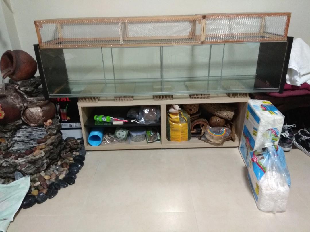 Extra Large Hamster Cage Ikea Detolf With Lid Pet Supplies Homes Other Pet Accessories On Carousell