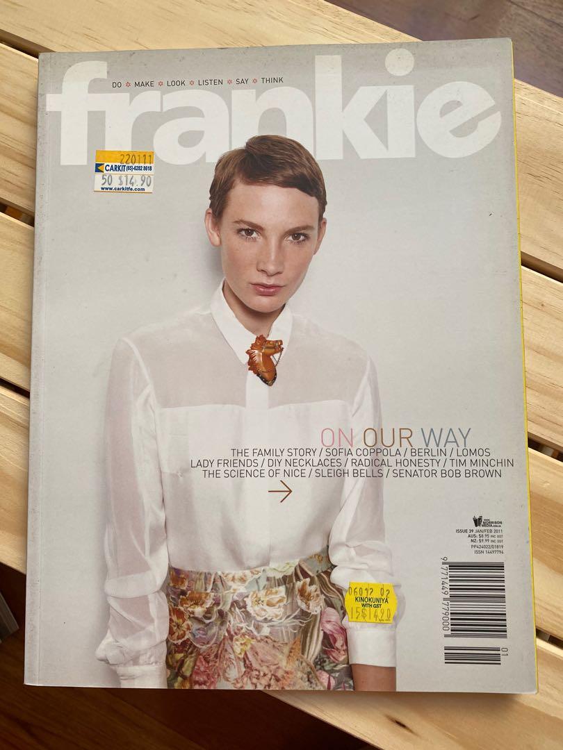 Frankie Magazine Issue 39 Hobbies And Toys Books And Magazines Magazines On Carousell