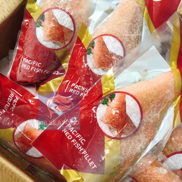 Frozen pacific red fish fillet Seafood Wholesaler, Food & Drinks