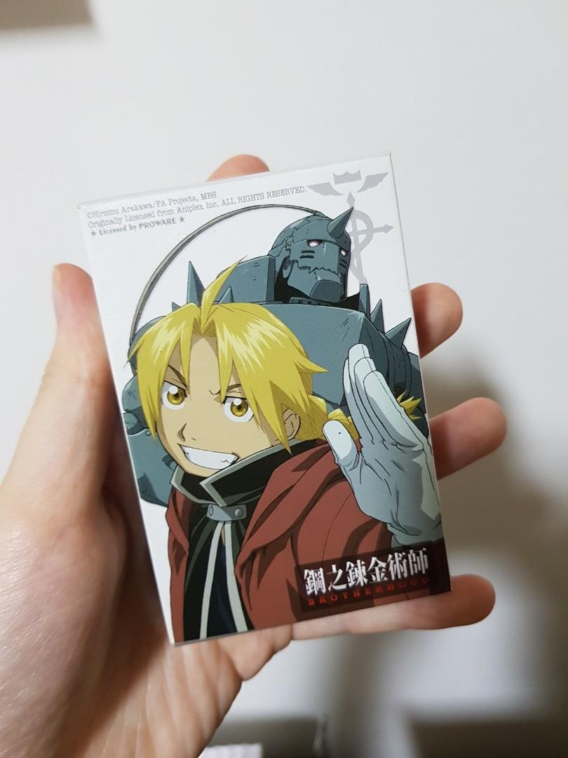 Fullmetal Alchemist Brotherhood Poker Cards Entertainment J Pop On Carousell