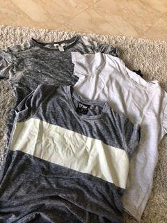 Grey t shirts