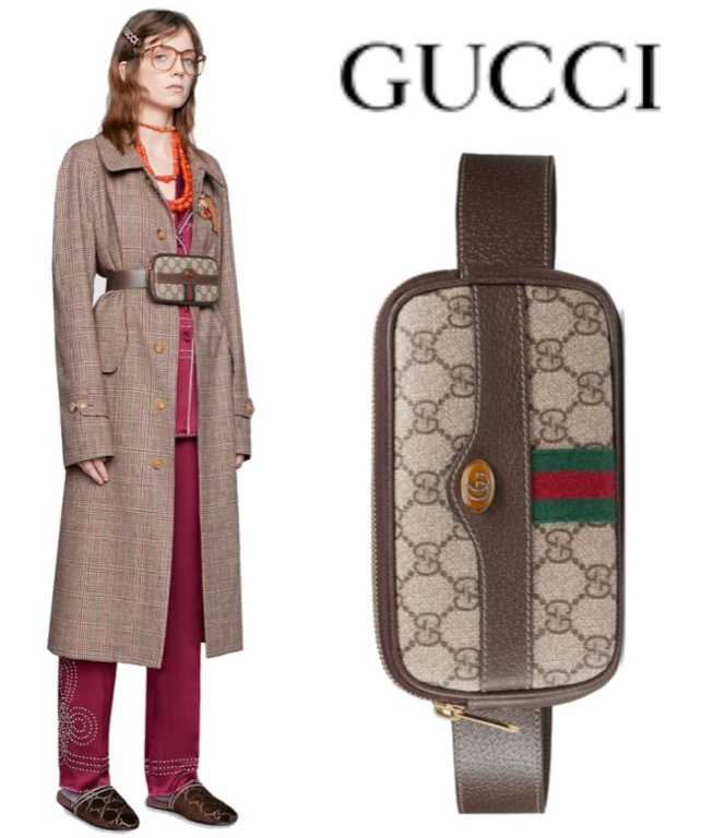 限時代購】GUCCI Monogram Logo Hip Packs 