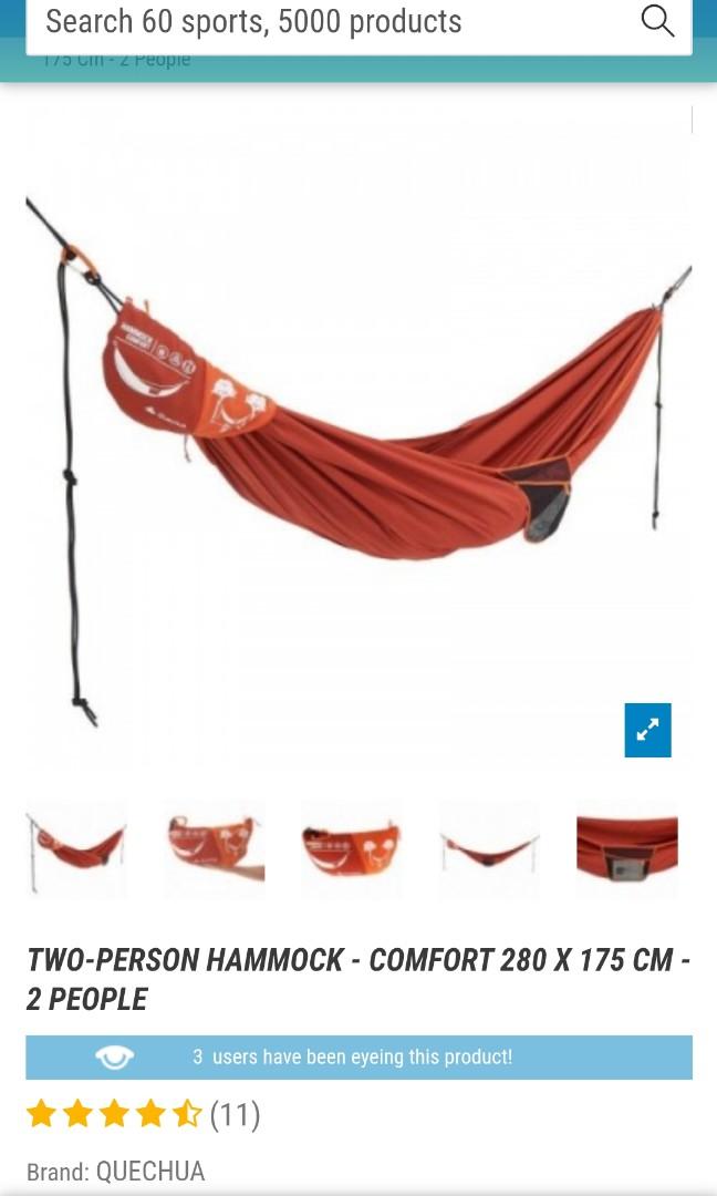 hammock comfort quechua