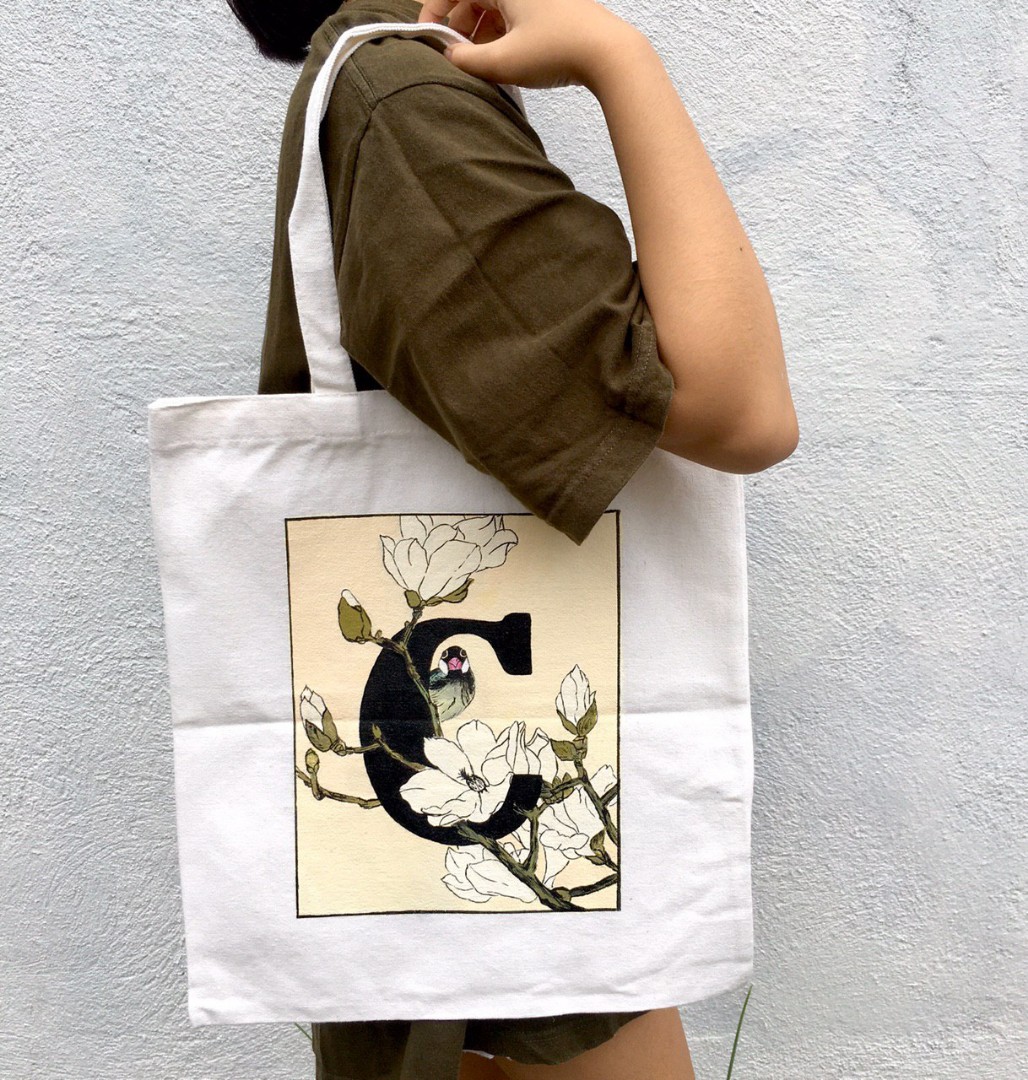 Hand Painted Tote Bag Women s Fashion Bags Wallets Tote Bags