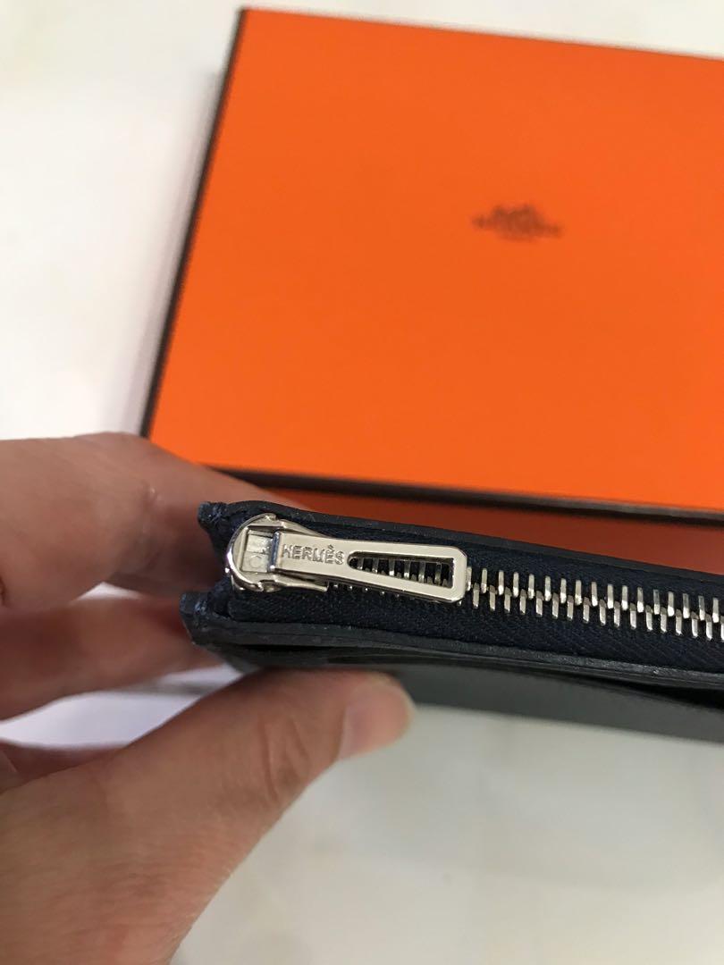 Hermes City Zippe Wallet, Luxury, Bags & Wallets on Carousell